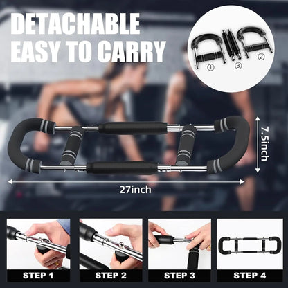 Twister Arm Trainer, Adjustable Resistance Twister Arm Exerciser Chest Exerciser for Men, Portable Chest Workout Equipment Arm Trainer for Men